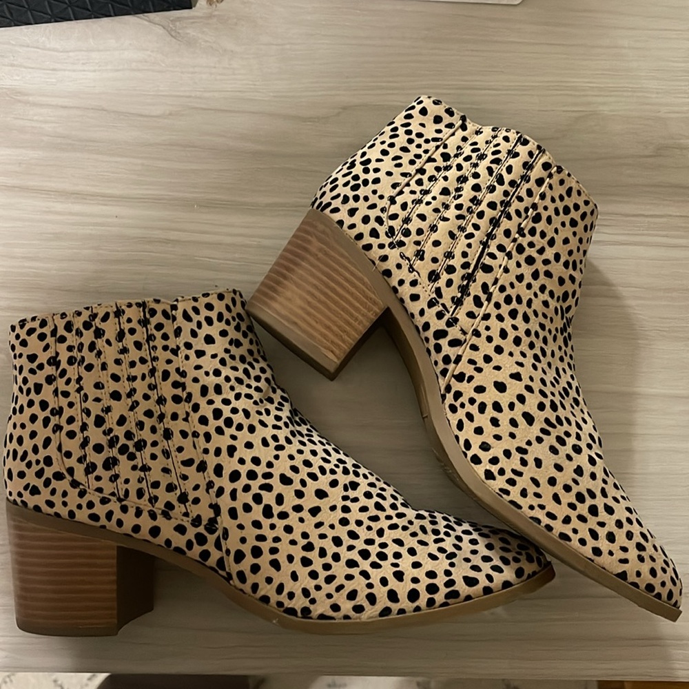 Cheetah Booties